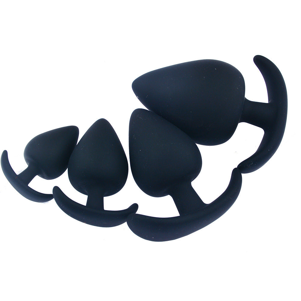 Plug anal con anclaje de silicona, mediano Dickfashion Plug anal con anclaje de silicona, mediano Dickfashion