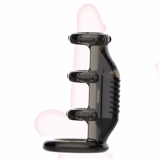 Anillo para el pene con vibrador para el clítoris o la próstata