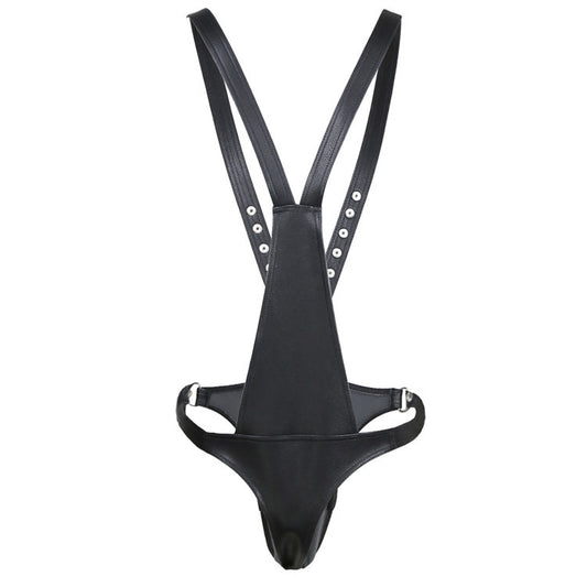 Harness - singlet in leather
