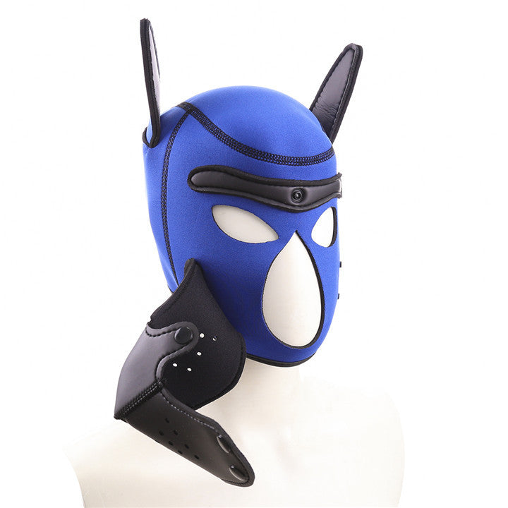 Puppy play hood or mask