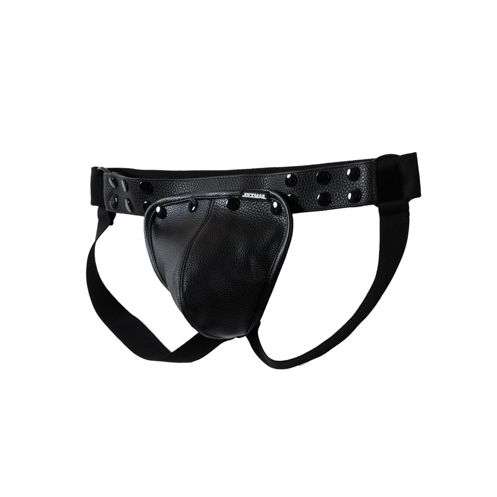 Jockstrap aus Leder mit abnehmbarem Vorderteil