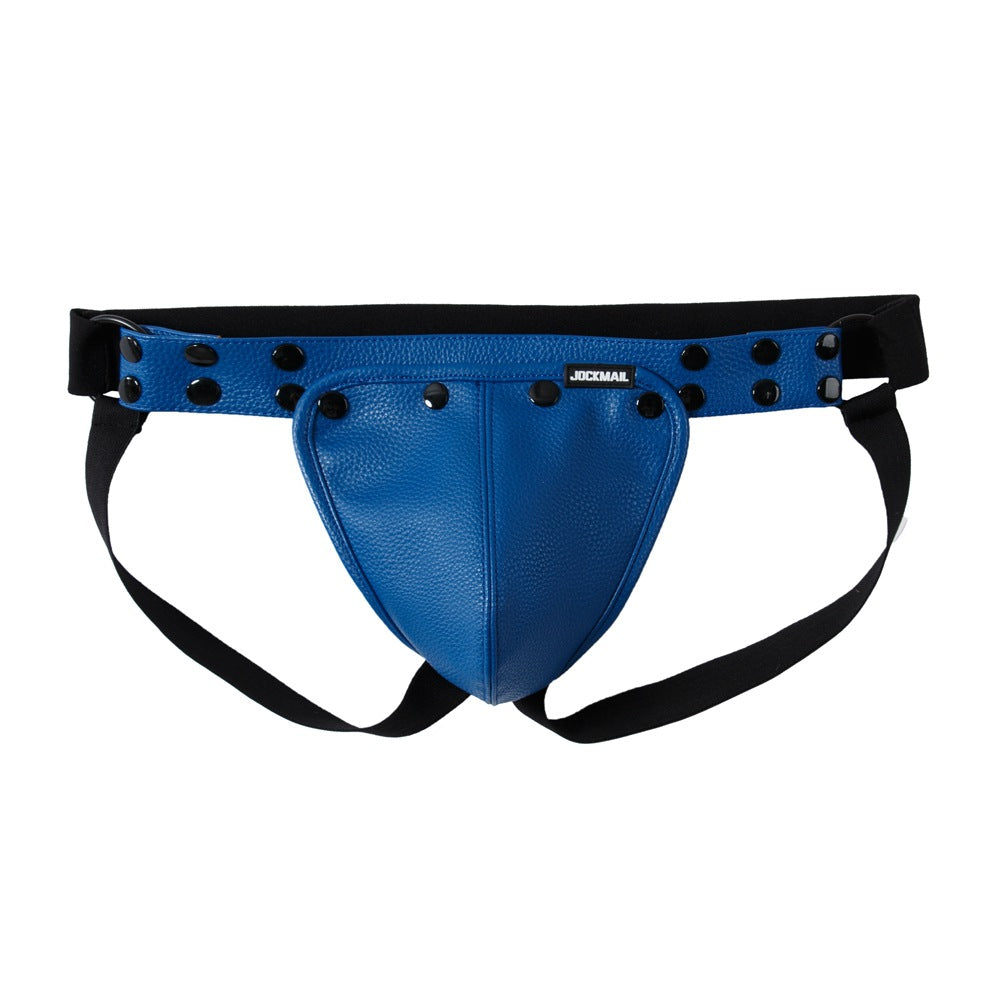 Jockstrap aus Leder mit abnehmbarem Vorderteil