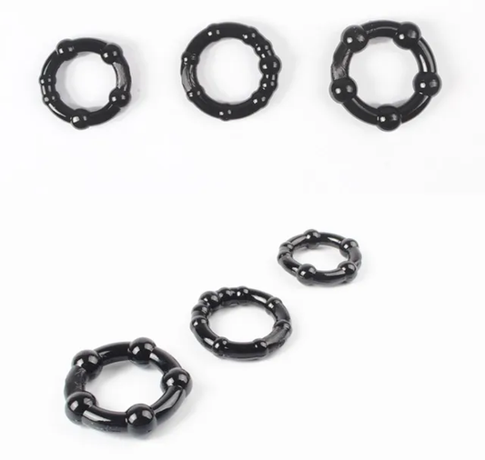 Anillo para pene o pene en paquete de 3