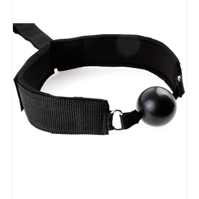 Emocionante kit bondage con mordaza, un juguete adulto diferente para juegos bondage