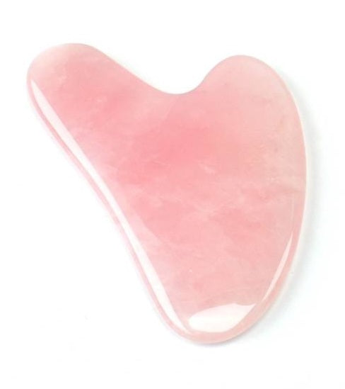 Rascadores faciales Raspadores faciales en Rose Quarts o Rosenkvarts. Rascador facial de jade Gua Sha