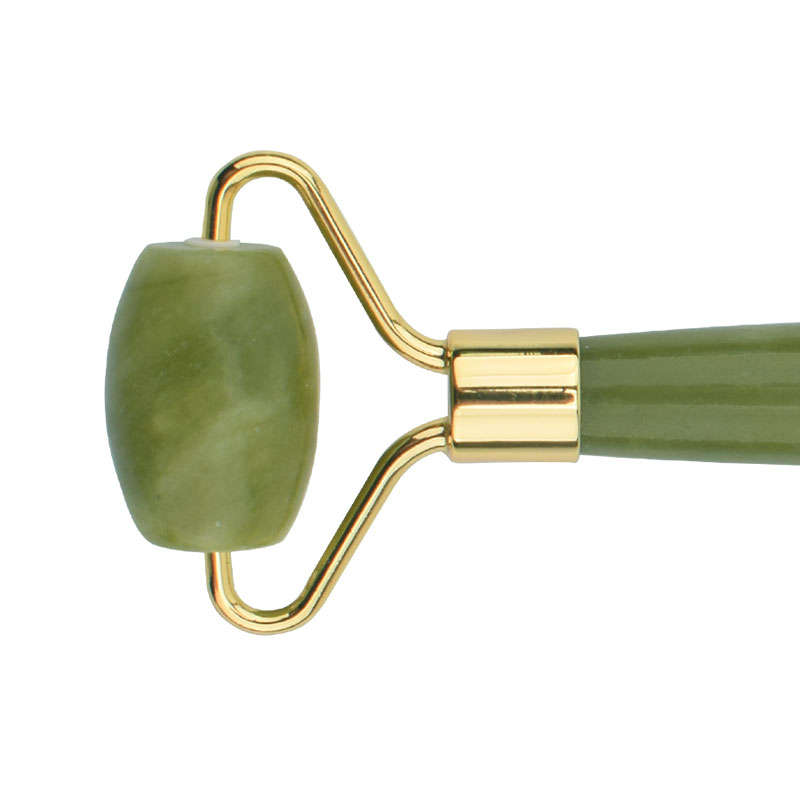 Rodillo facial Gua Sha Jade o rodillos faciales en jade mashan verde o jade mashan verde