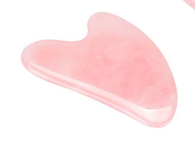 Rascadores faciales Raspadores faciales en Rose Quarts o Rosenkvarts. Rascador facial de jade Gua Sha