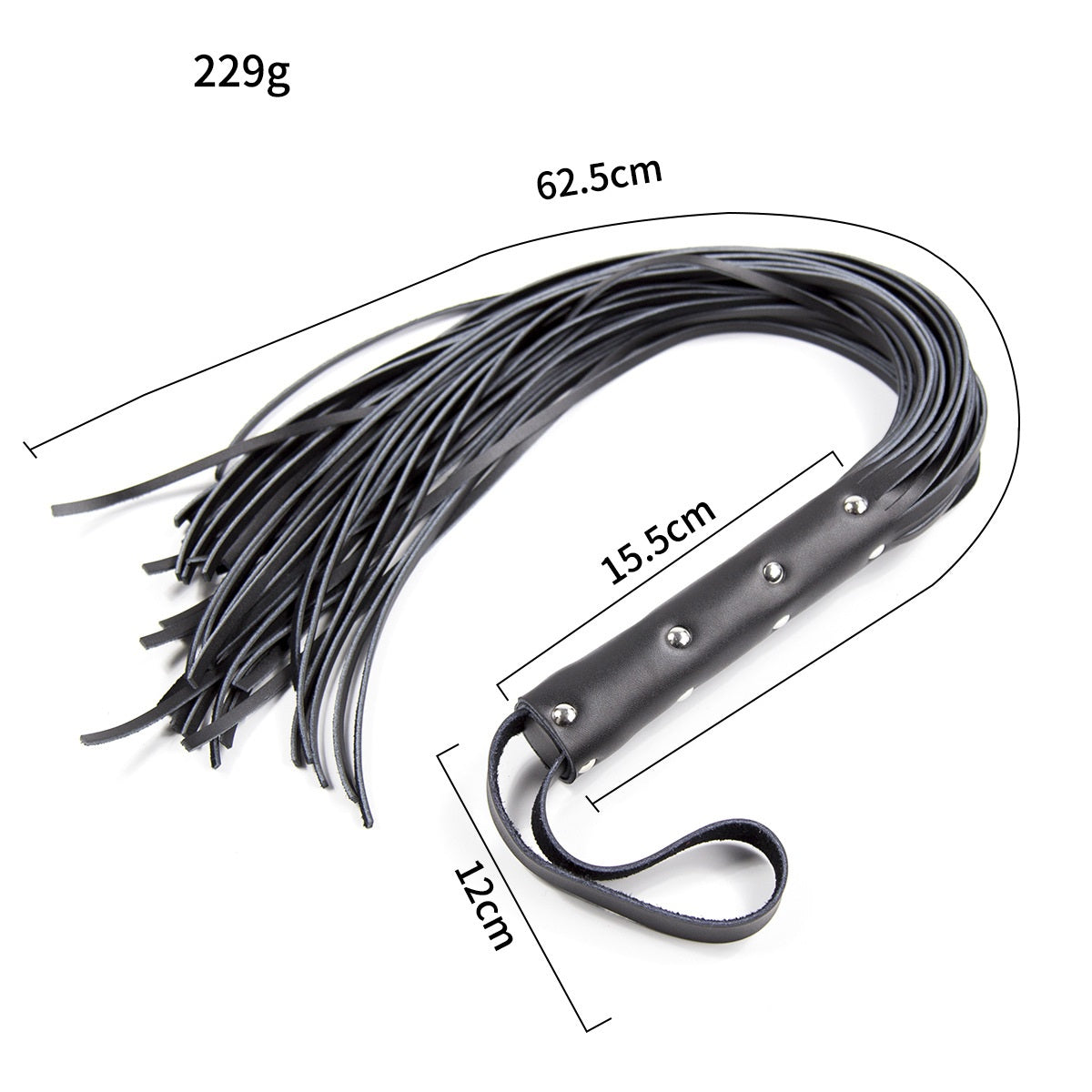 Flogger, piska i äkta läder