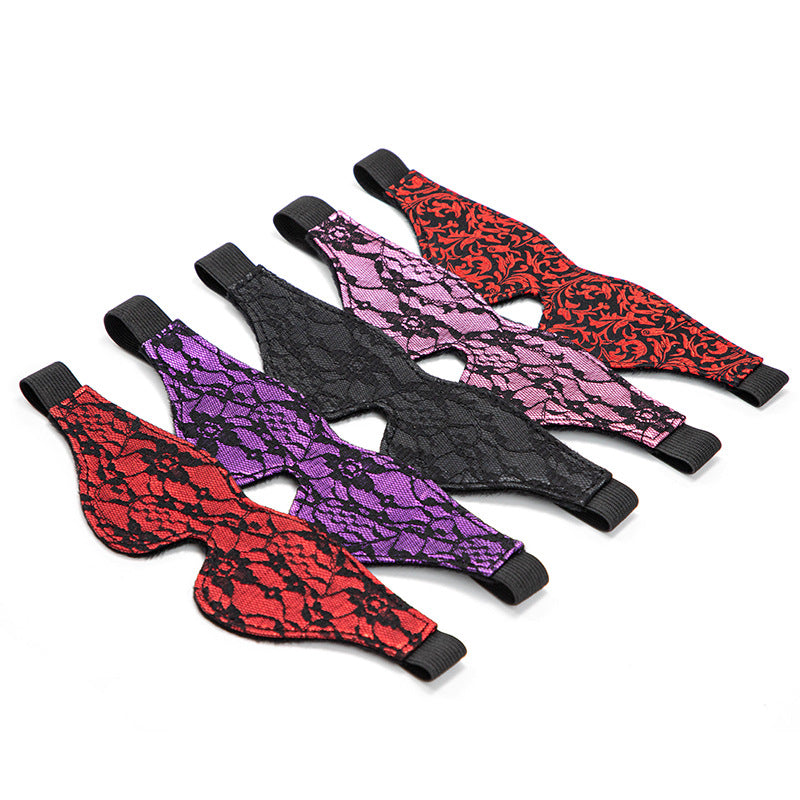 Eye mask, luxurious embroidery in many different colors
