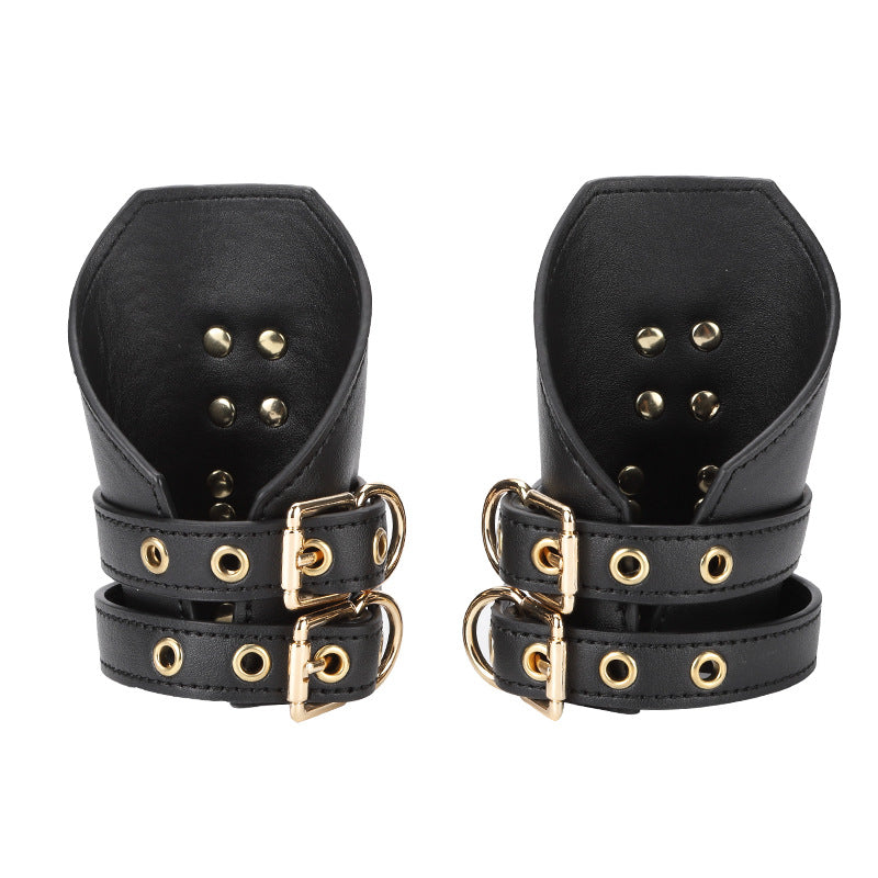 Handcuffs, wrist cuffs and ankle cuffs
