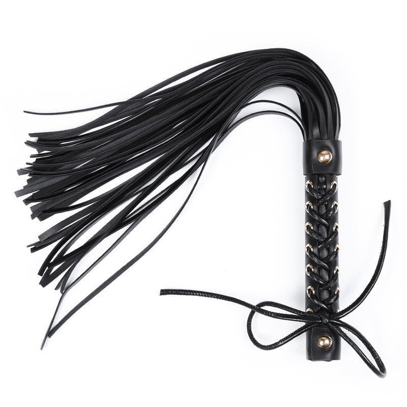 Flogger, black whip