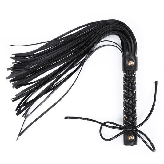 Flogger, black whip