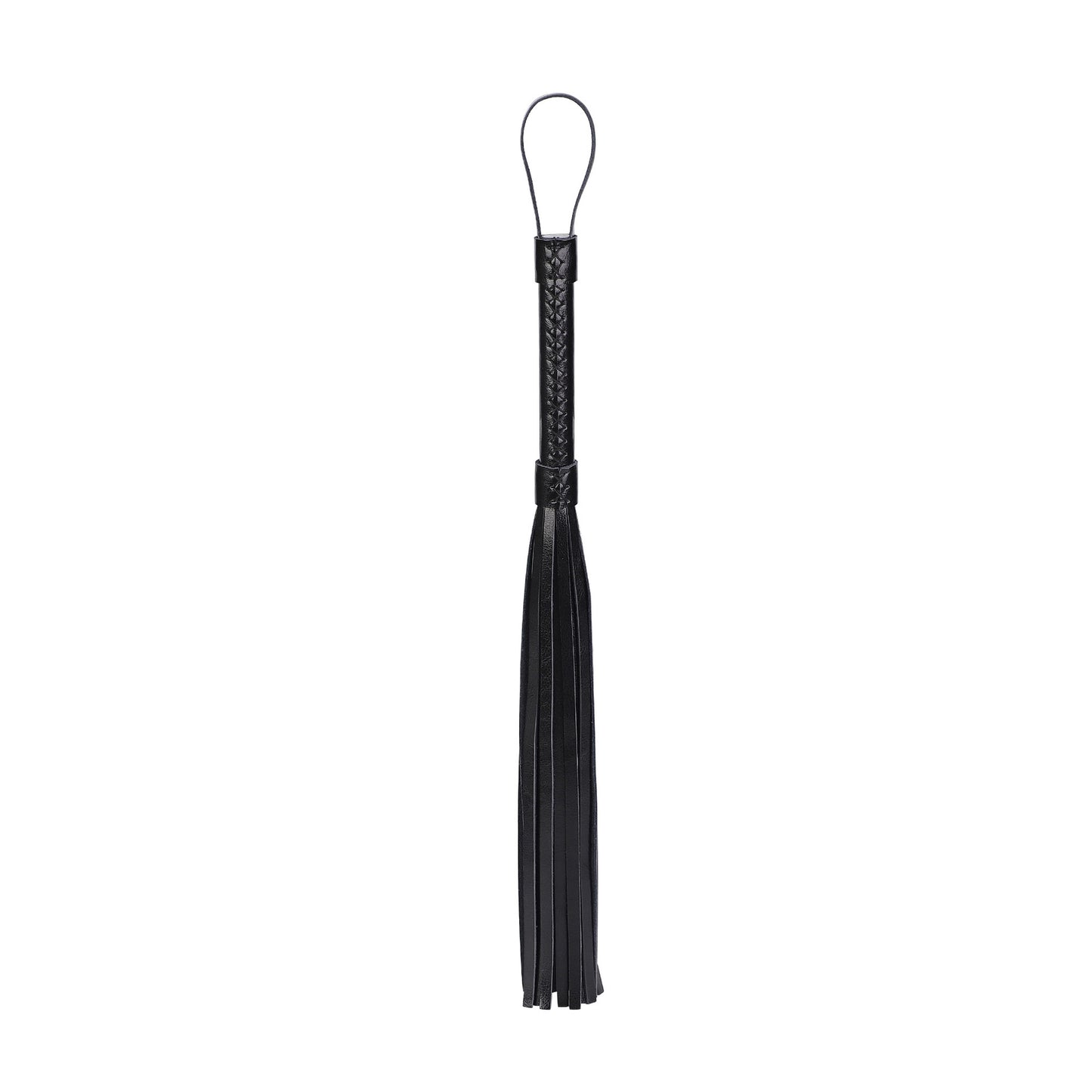 Flogger, whip in genuine leather. Available in several colors