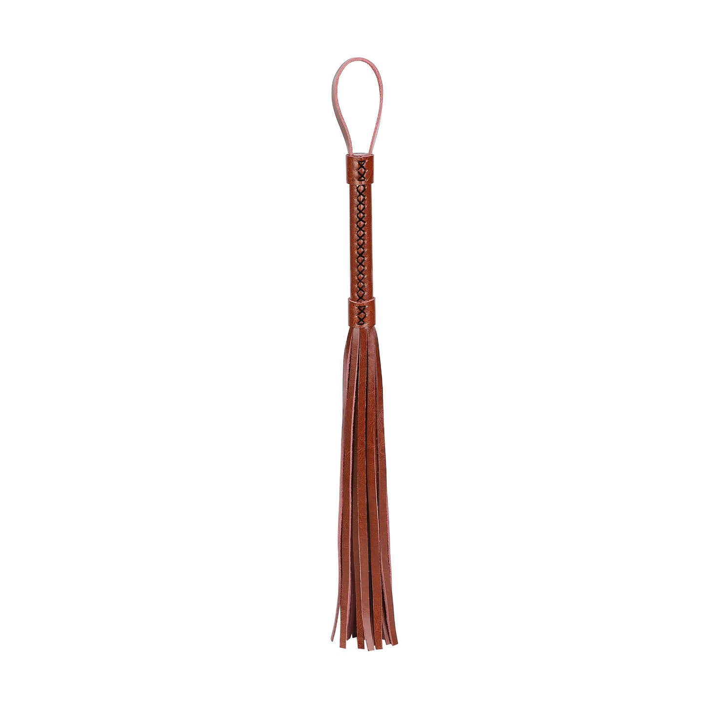 Flogger, whip in genuine leather. Available in several colors