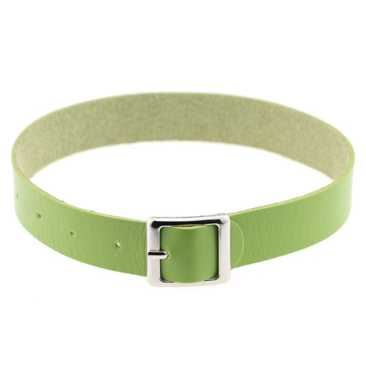 Green necklace or choker