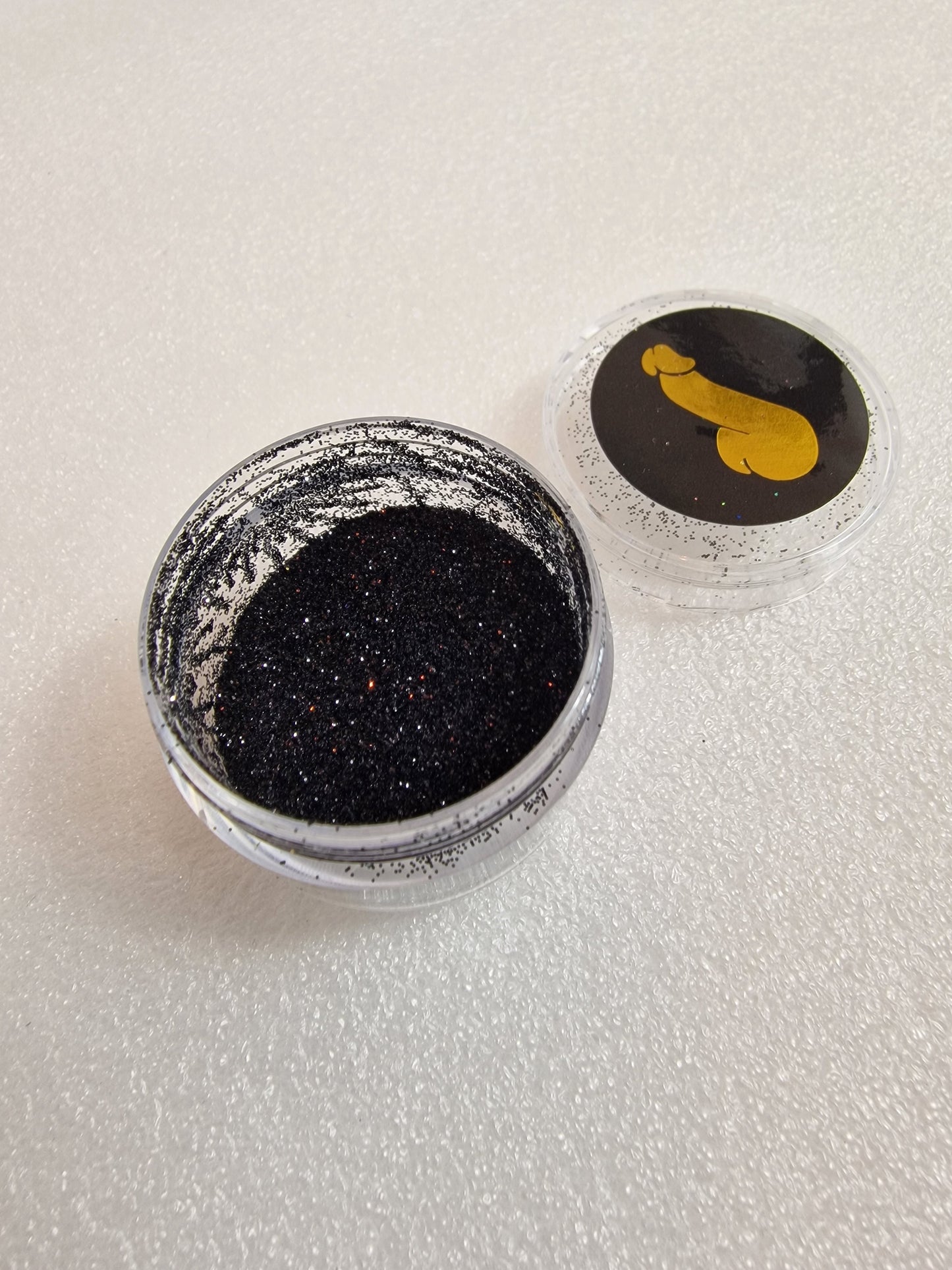 Glitter i många olika färger