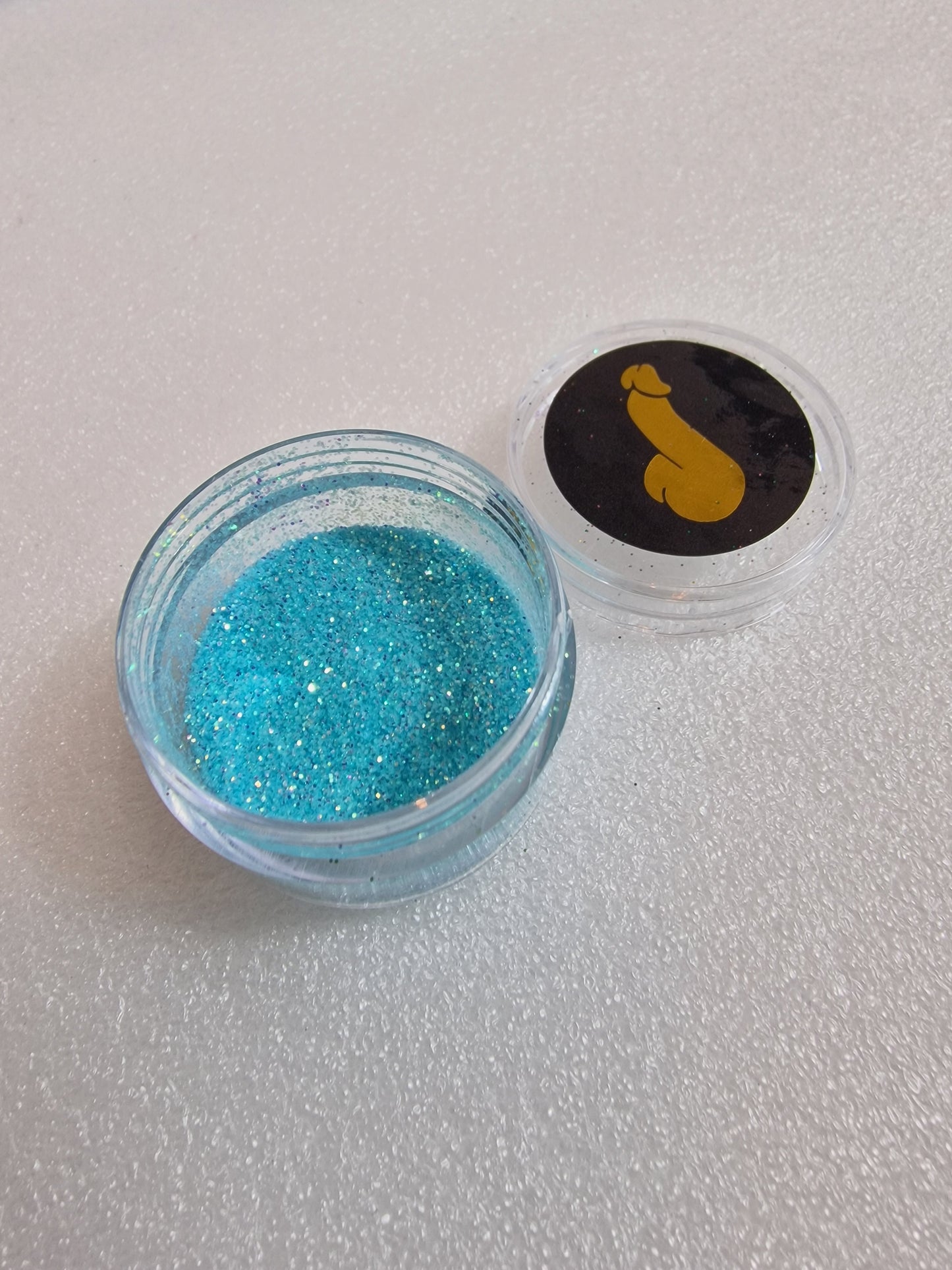 Glitter i många olika färger