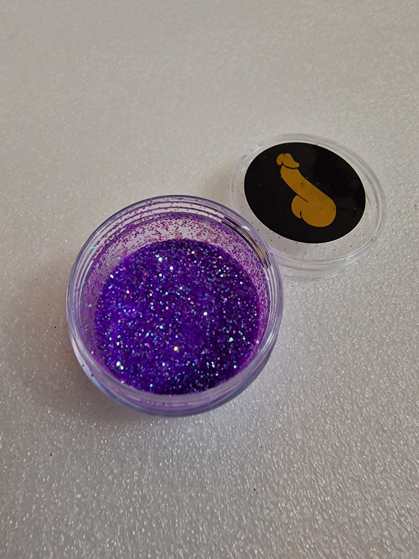 Glitter i många olika färger