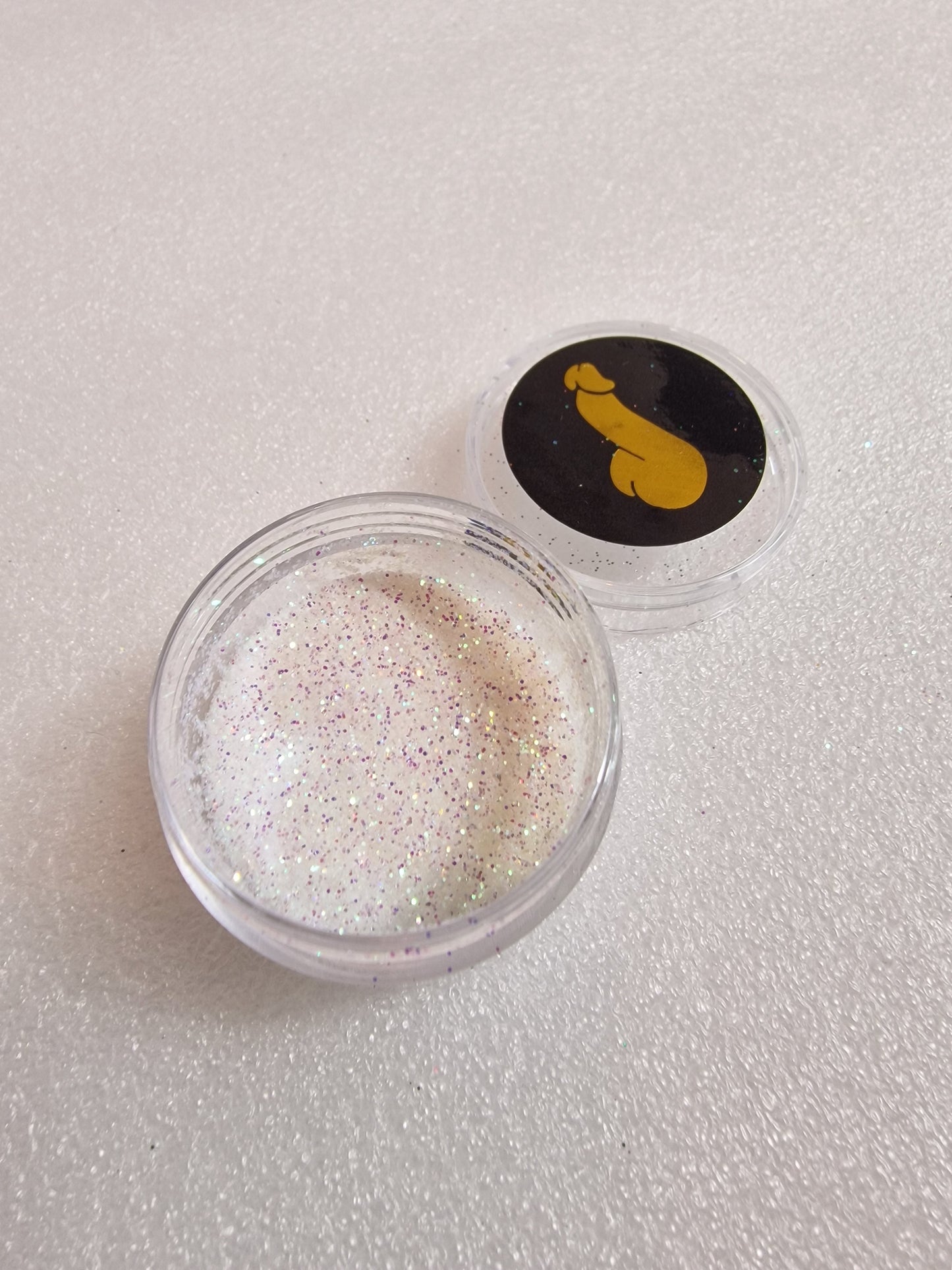 Glitter i många olika färger