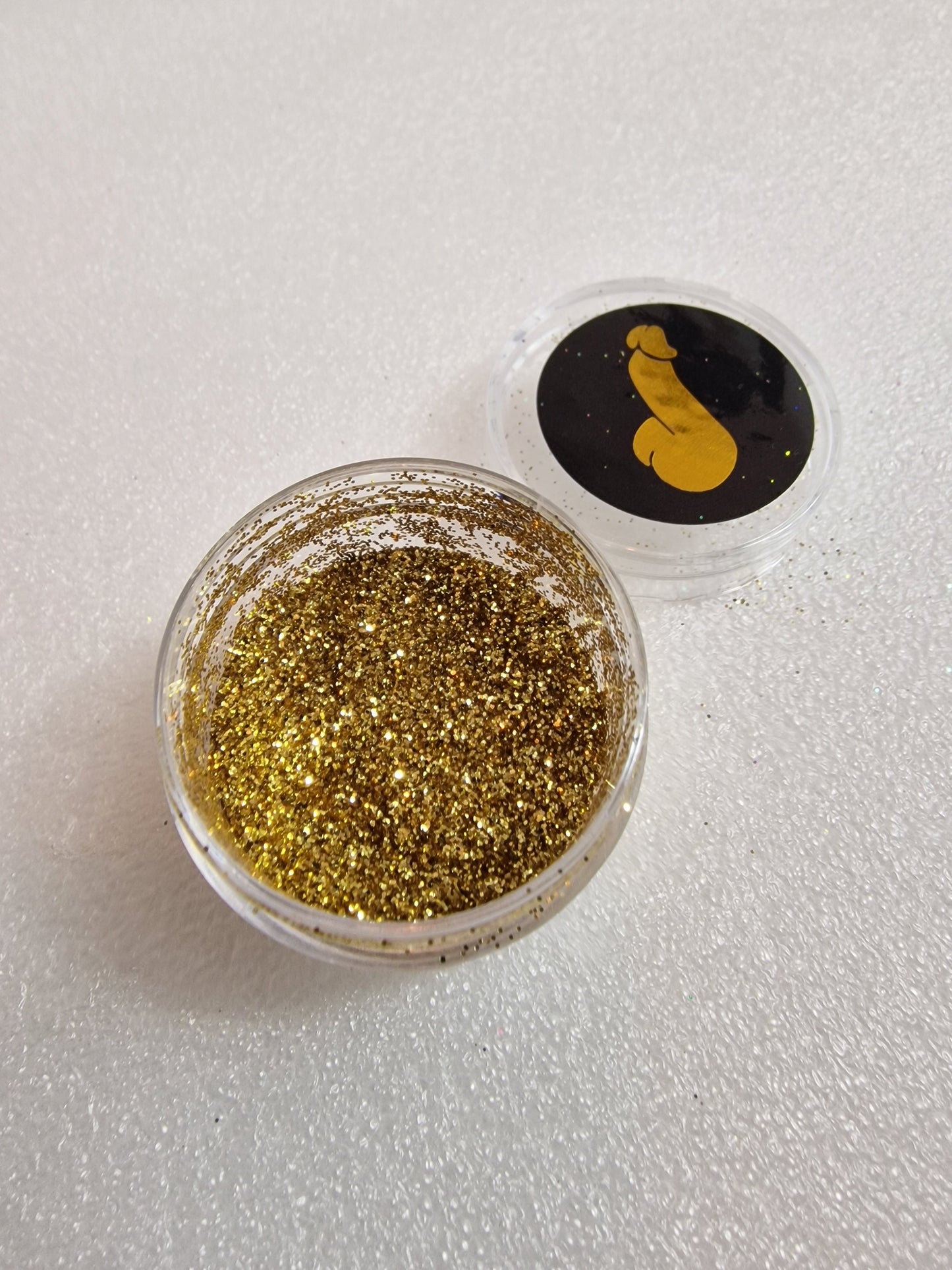 Glitter i många olika färger