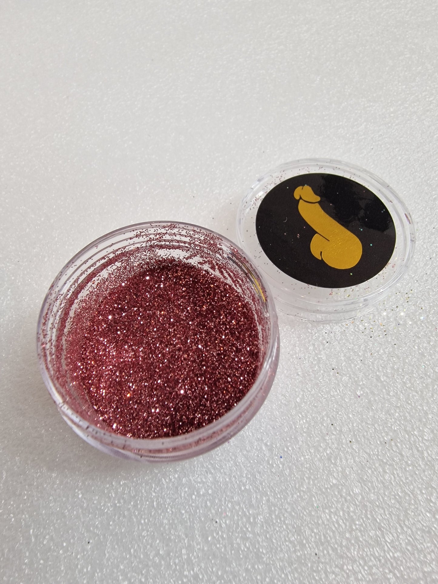 Glitter i många olika färger