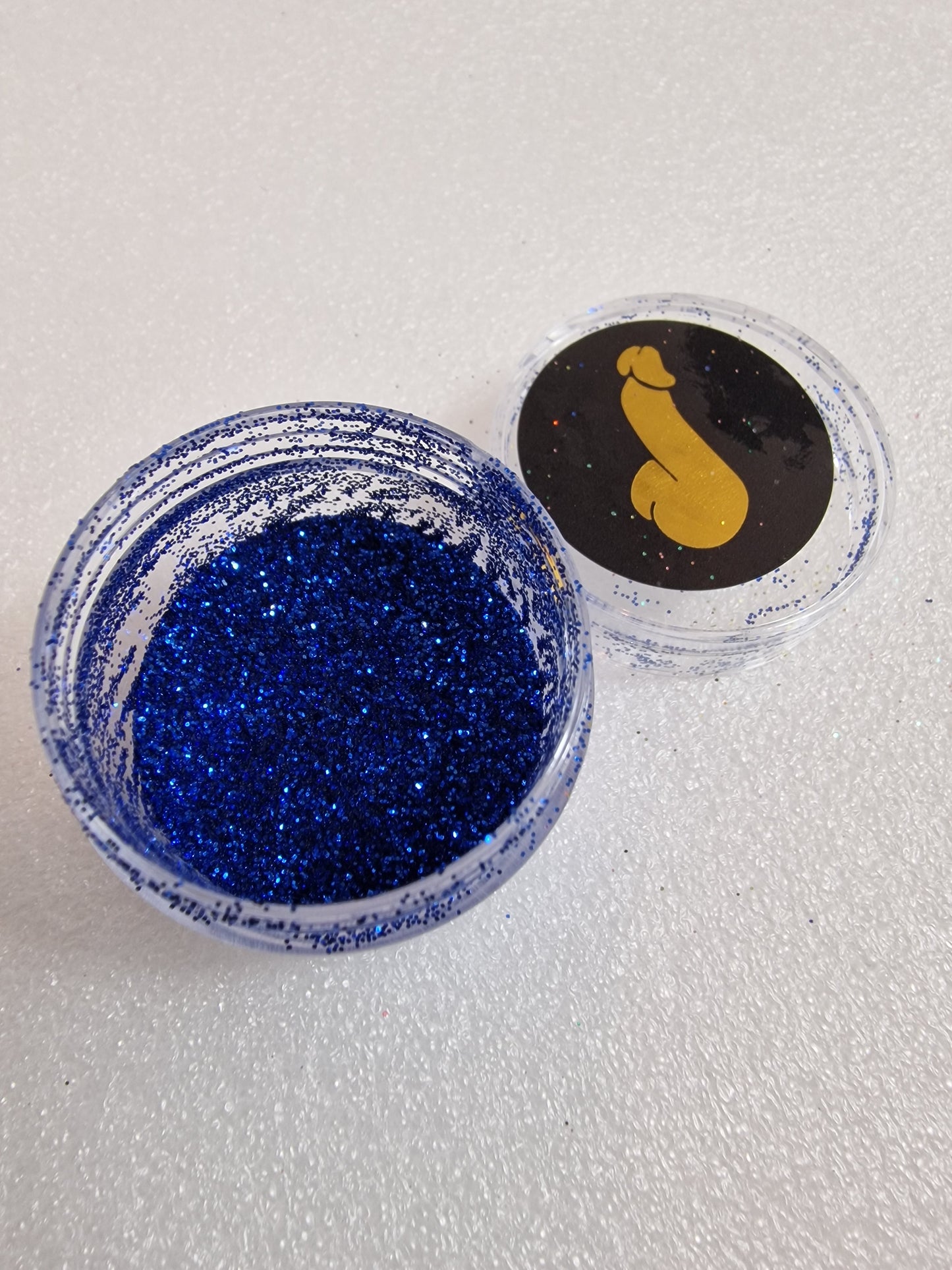 Glitter i många olika färger