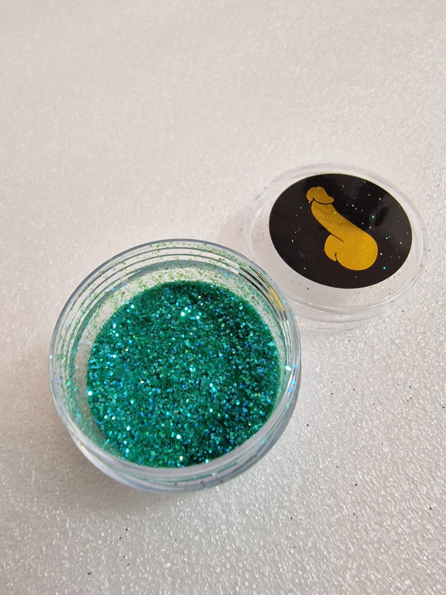Glitter i många olika färger