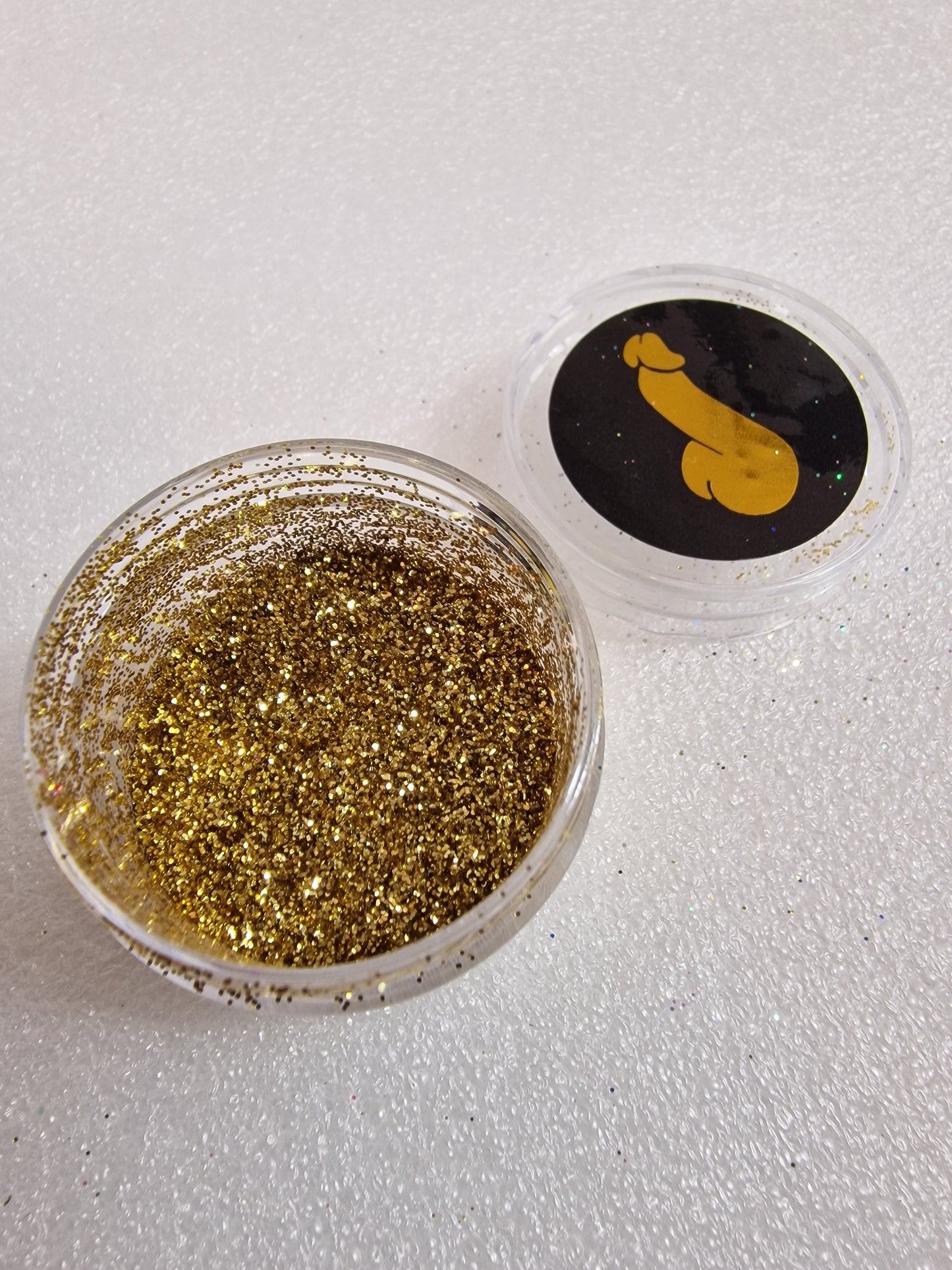 Glitter i många olika färger