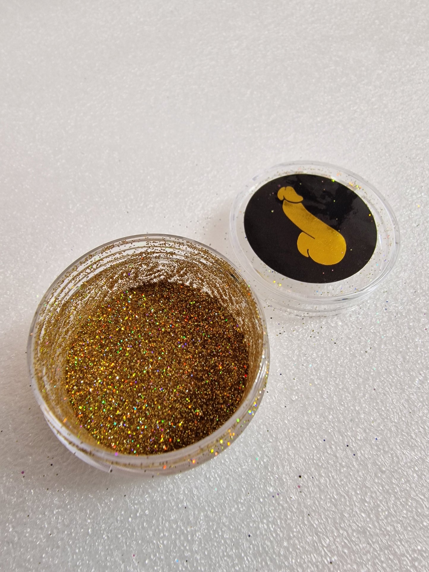Glitter i många olika färger
