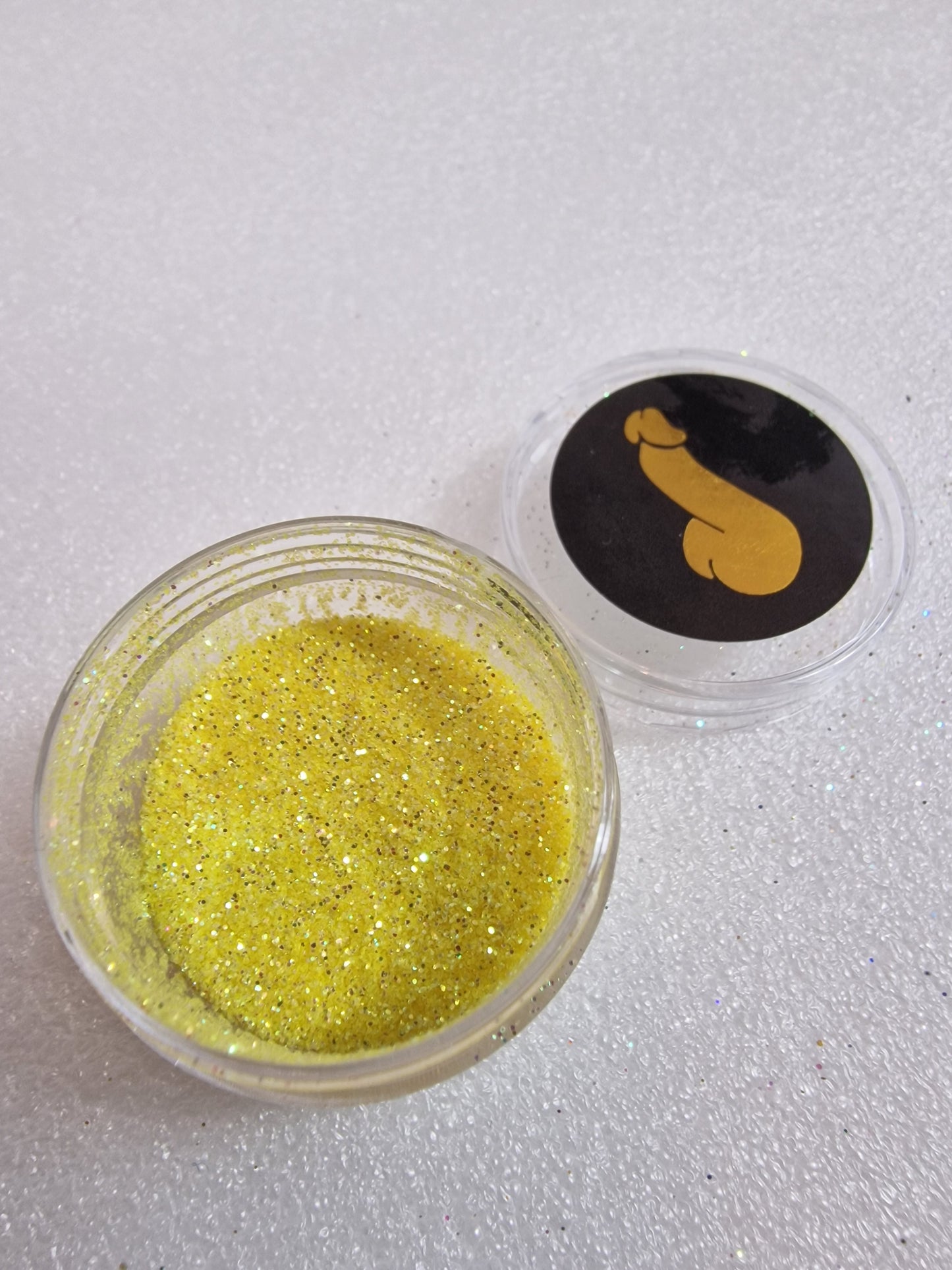 Glitter i många olika färger