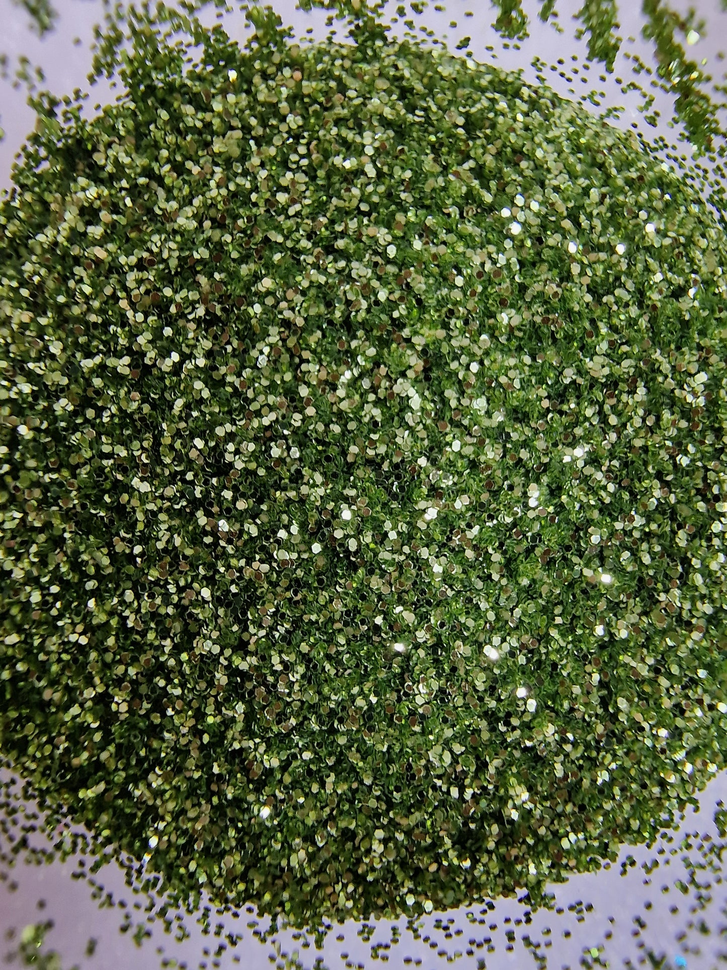 Glitter i många olika färger