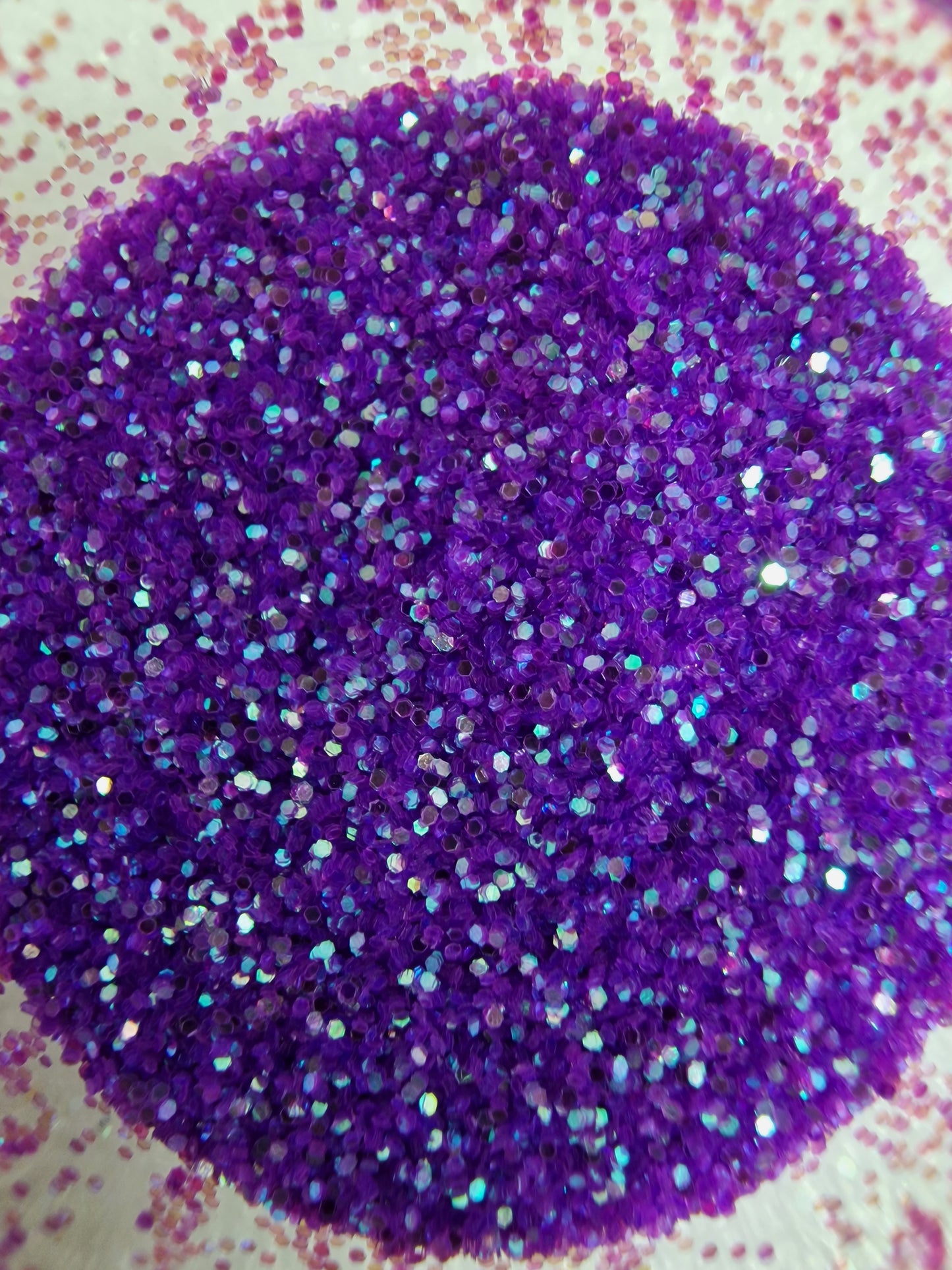 Glitter i många olika färger