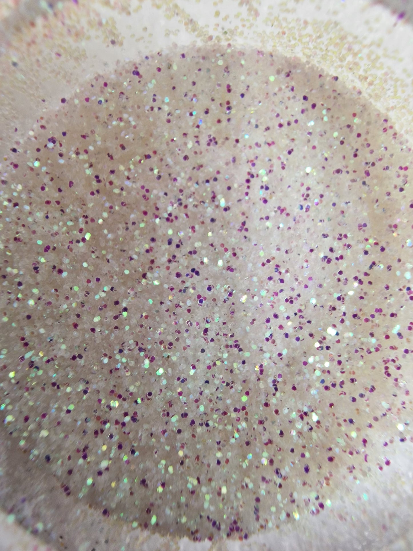 Glitter i många olika färger