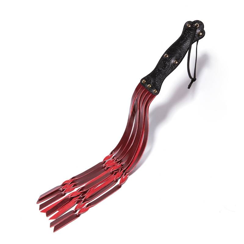 Flogger, whip and genuine leather