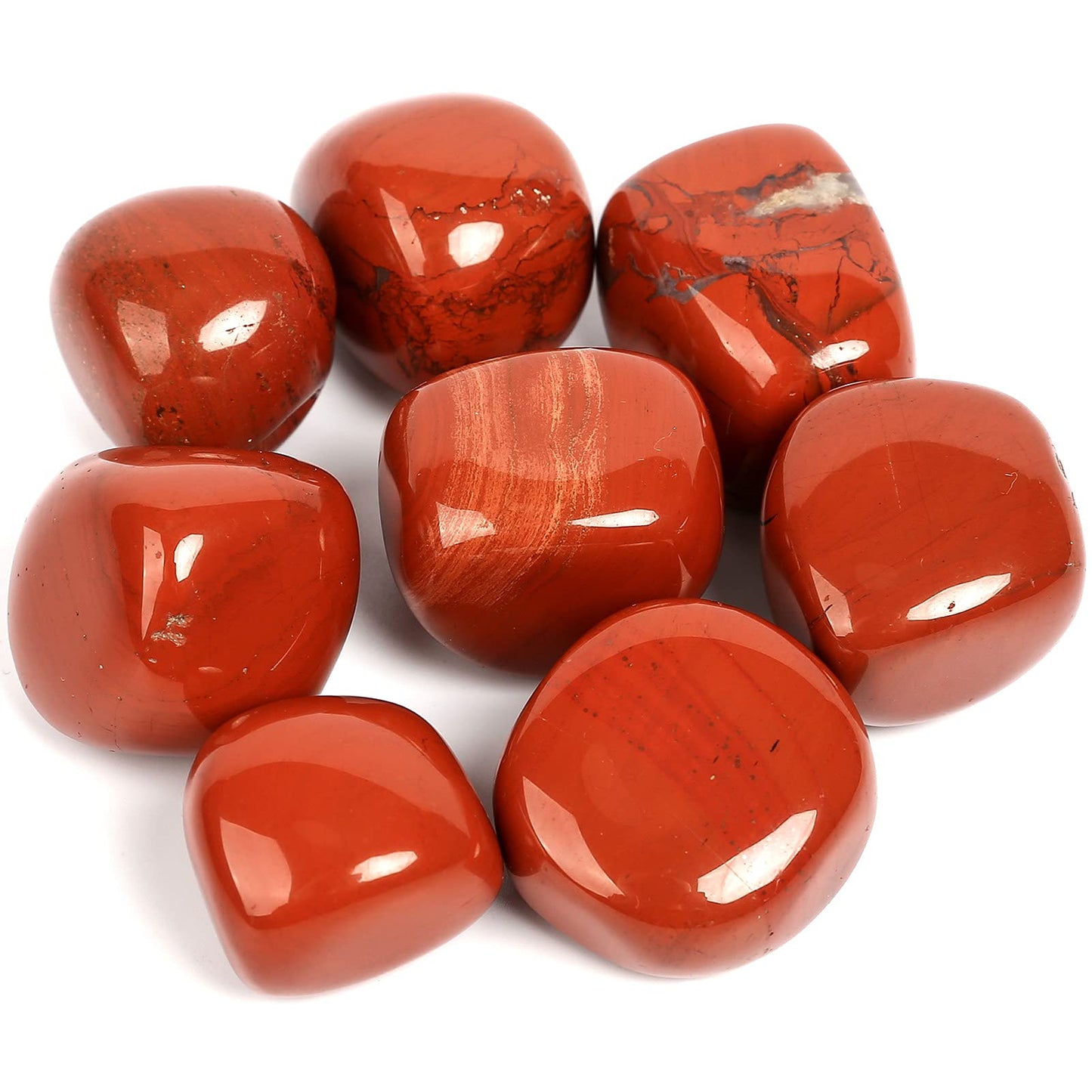 Cristal rojo, jaspe rojo caído o jaspe rojo