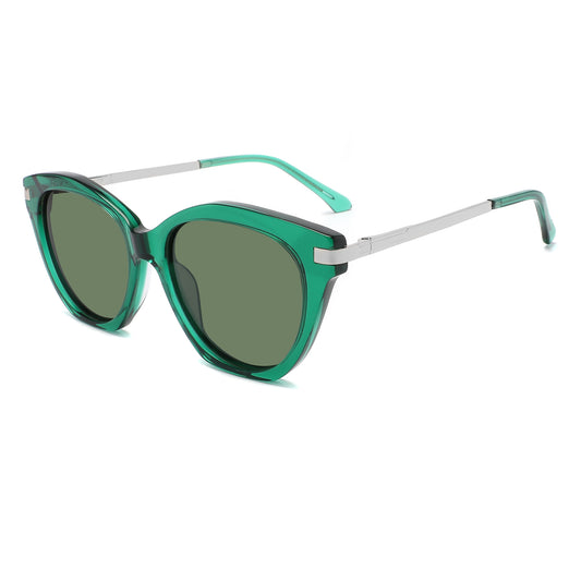 Solglasögon med grönt glas, no 112