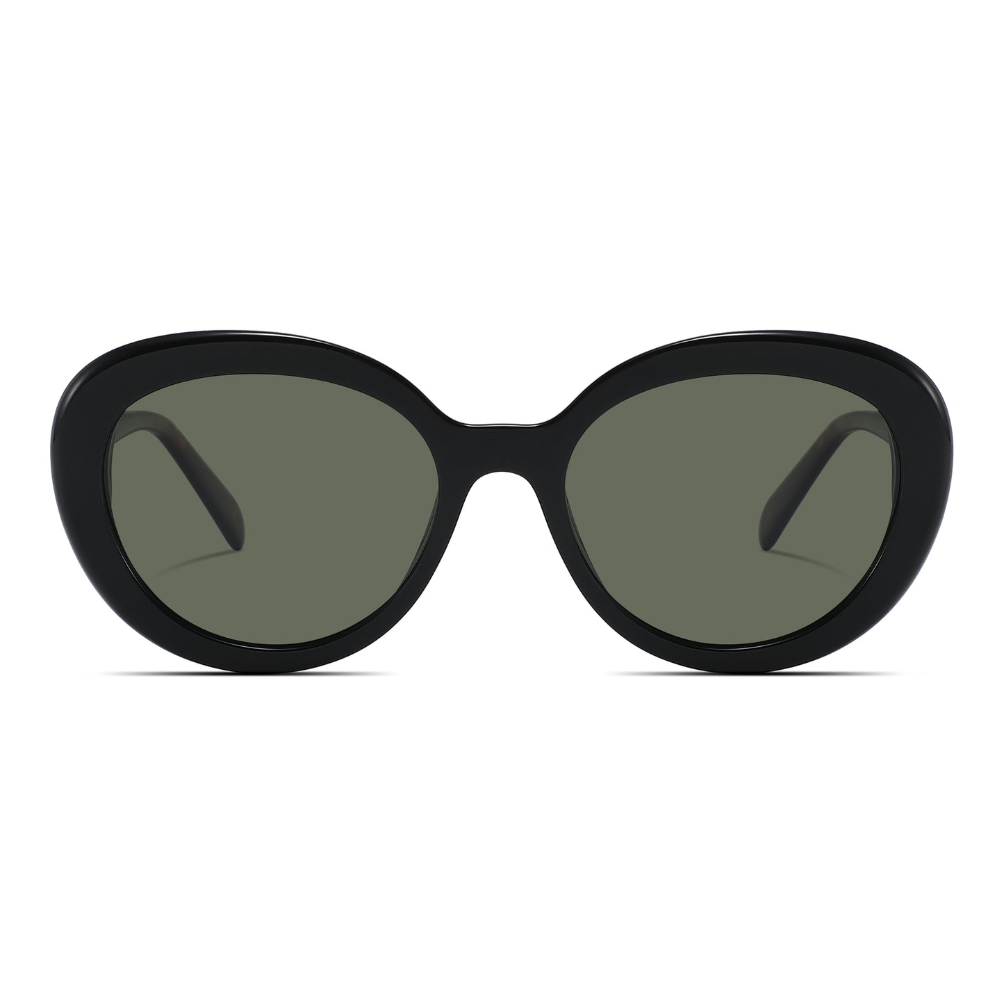 Sonnenbrille mit schwarzem Glas, Nr. 107