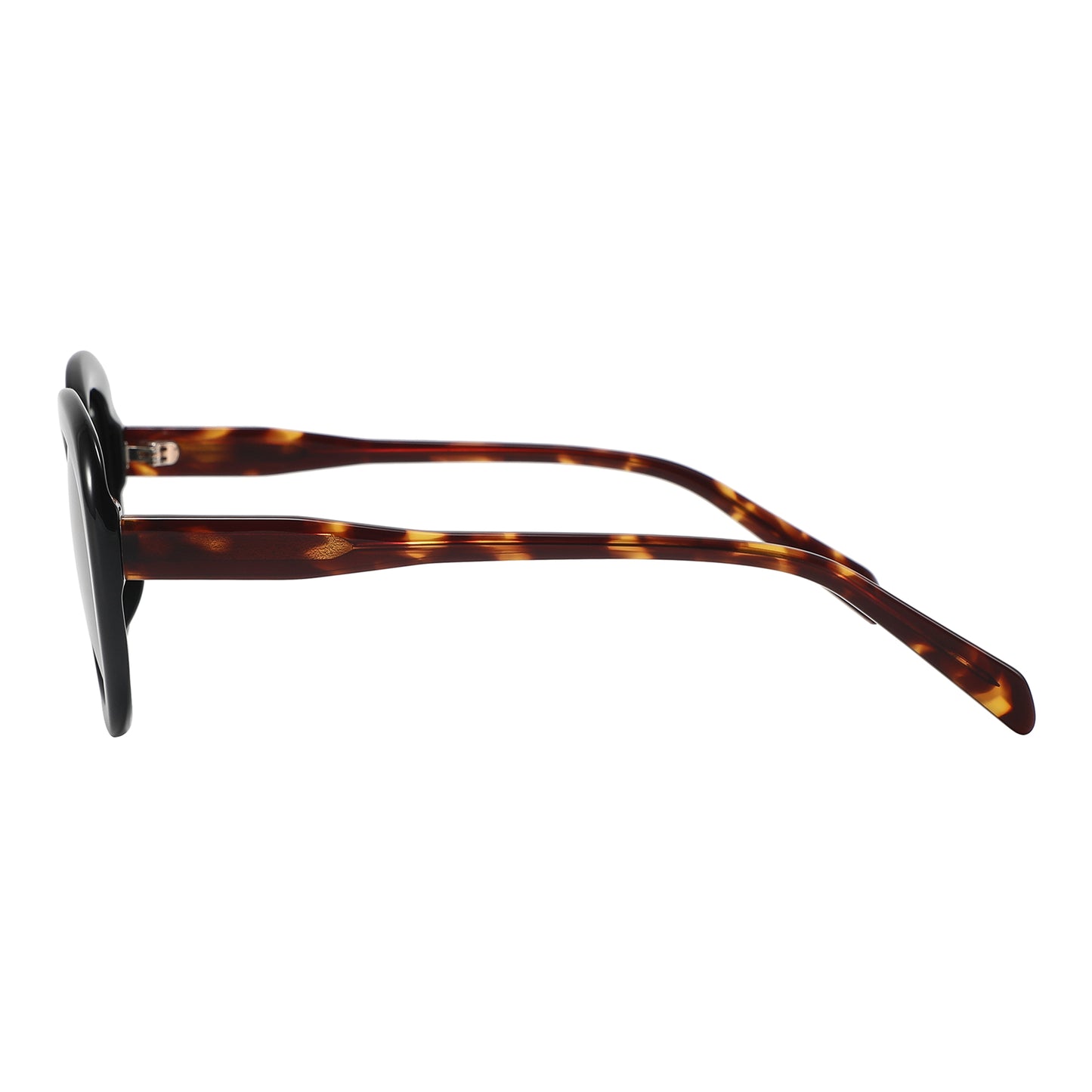 Sonnenbrille mit schwarzem Glas, Nr. 107
