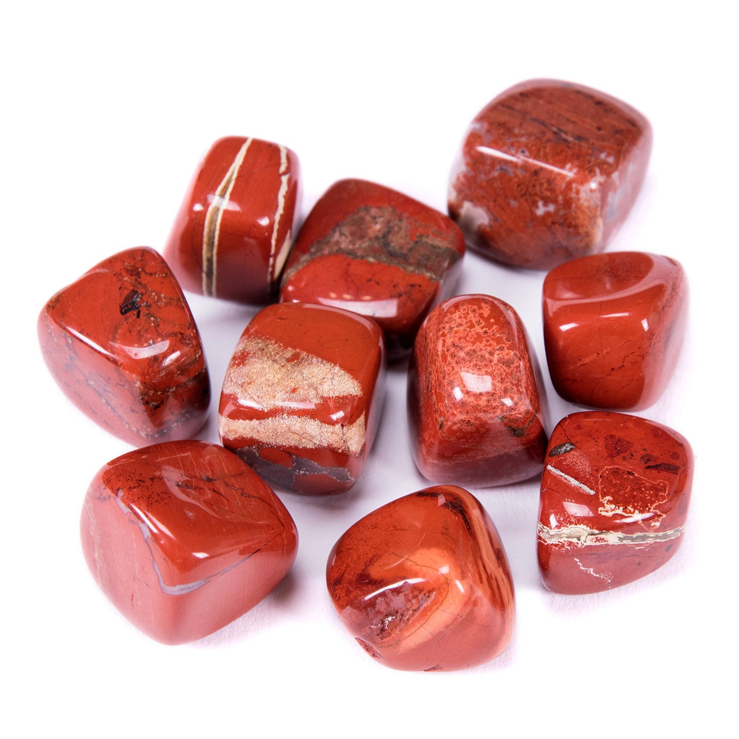 Cristal rojo, jaspe rojo caído o jaspe rojo