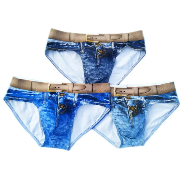 Slips, Jeansdruck