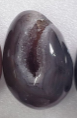 Tumlad agat kristallägg med geoder, 5-7 cm