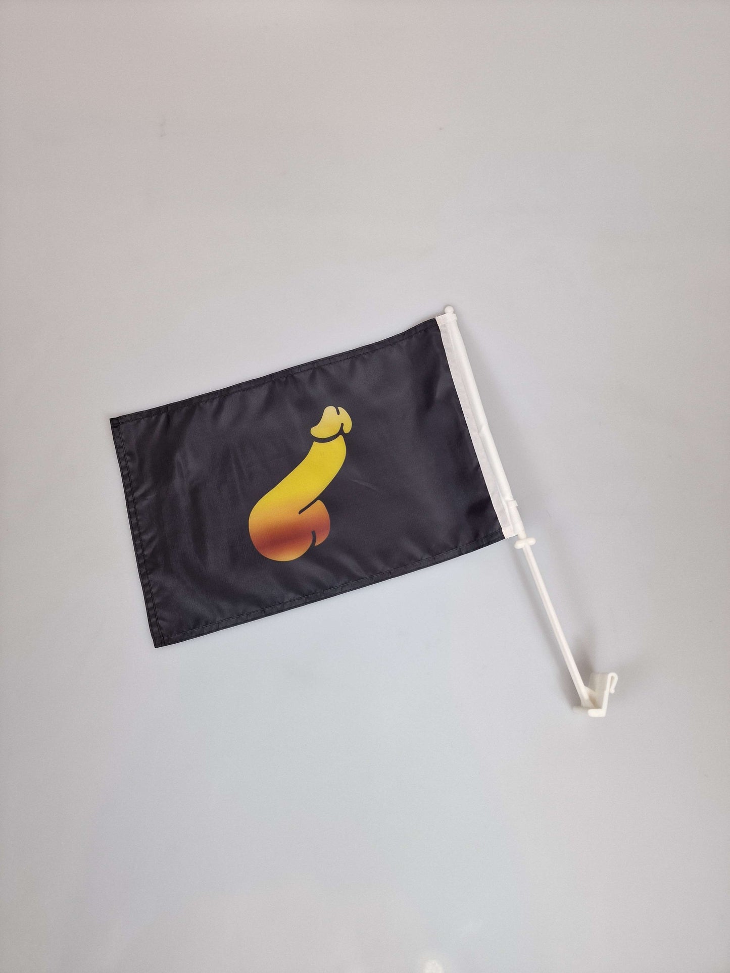 Lustige Autofahnen Fiffi oder Dick