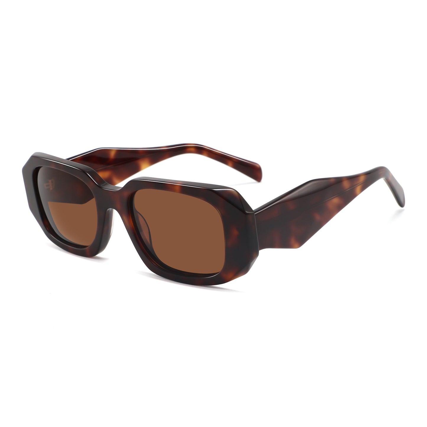 Sonnenbrille mit braunen Gläsern, Nr. 104