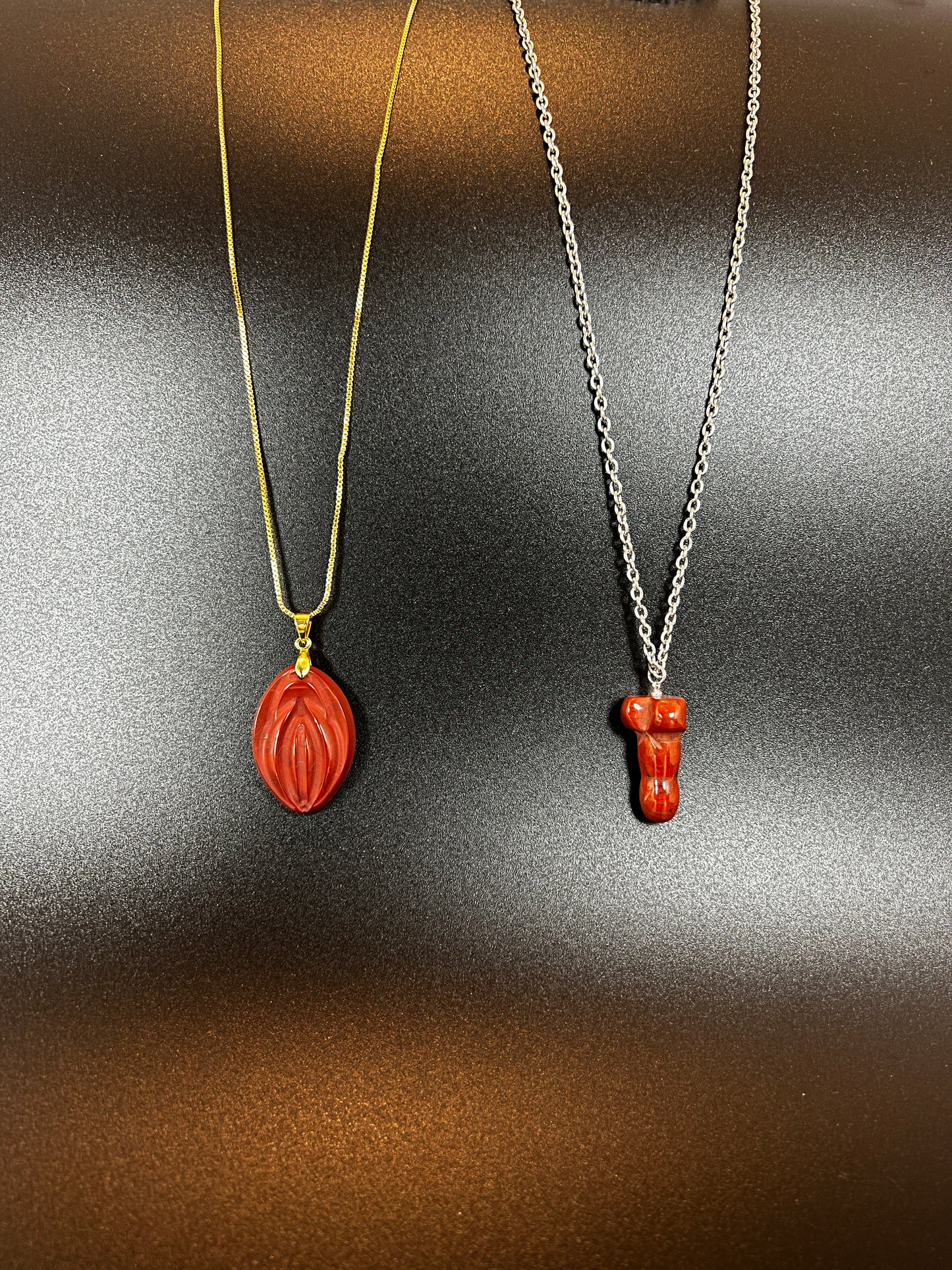Combo halsband av halvädelsten - Dick & Fiffi