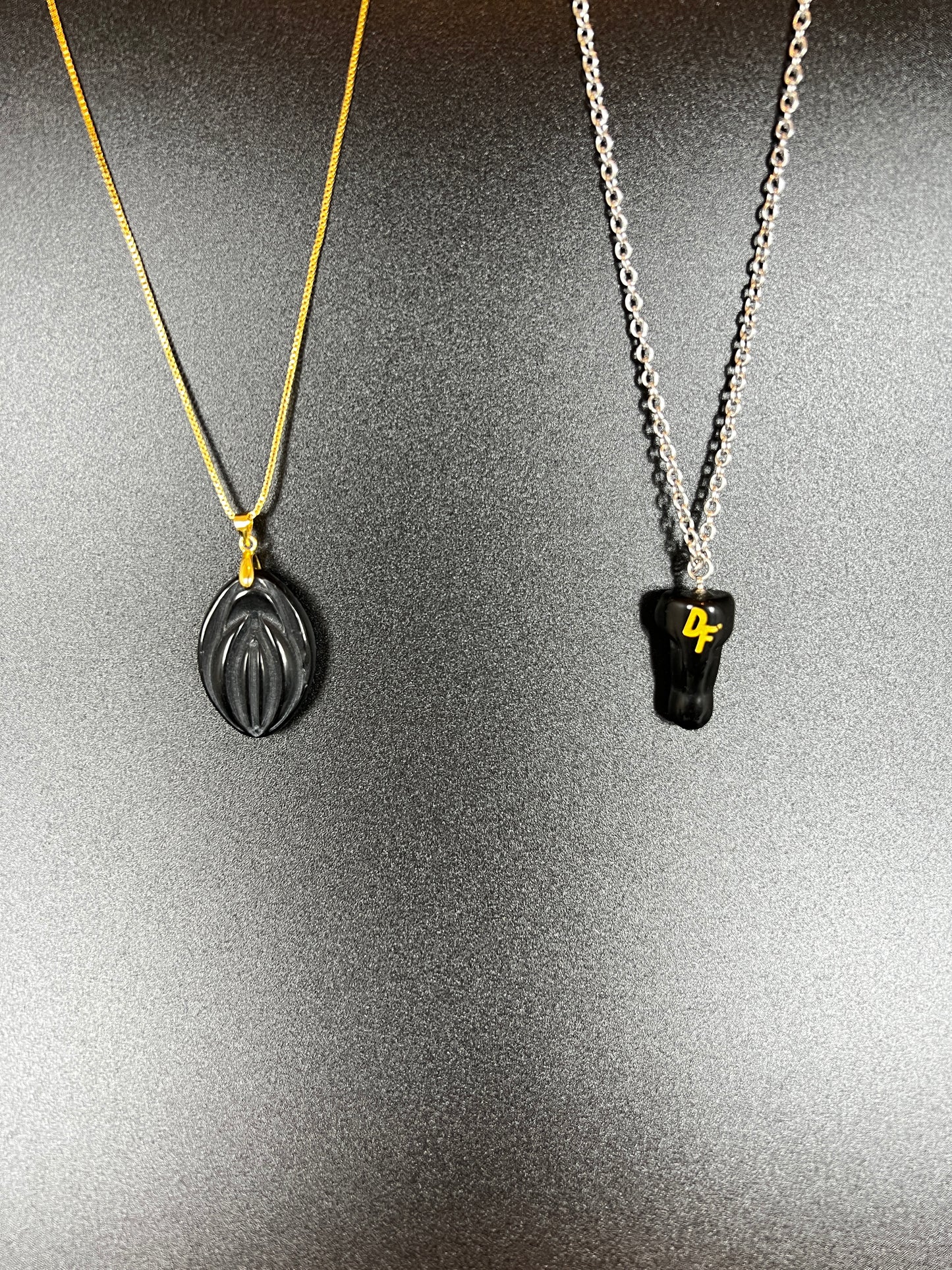 Combo halsband av halvädelsten - Dick & Fiffi