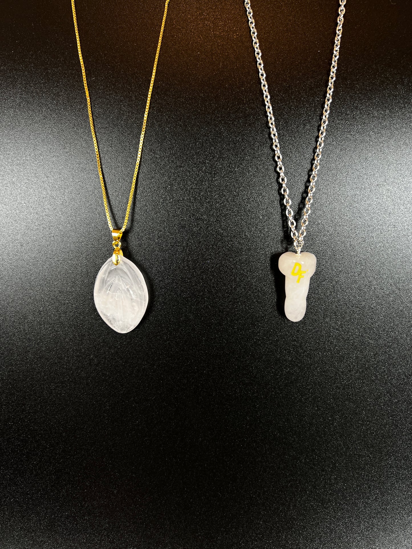 Combo halsband av halvädelsten - Dick & Fiffi
