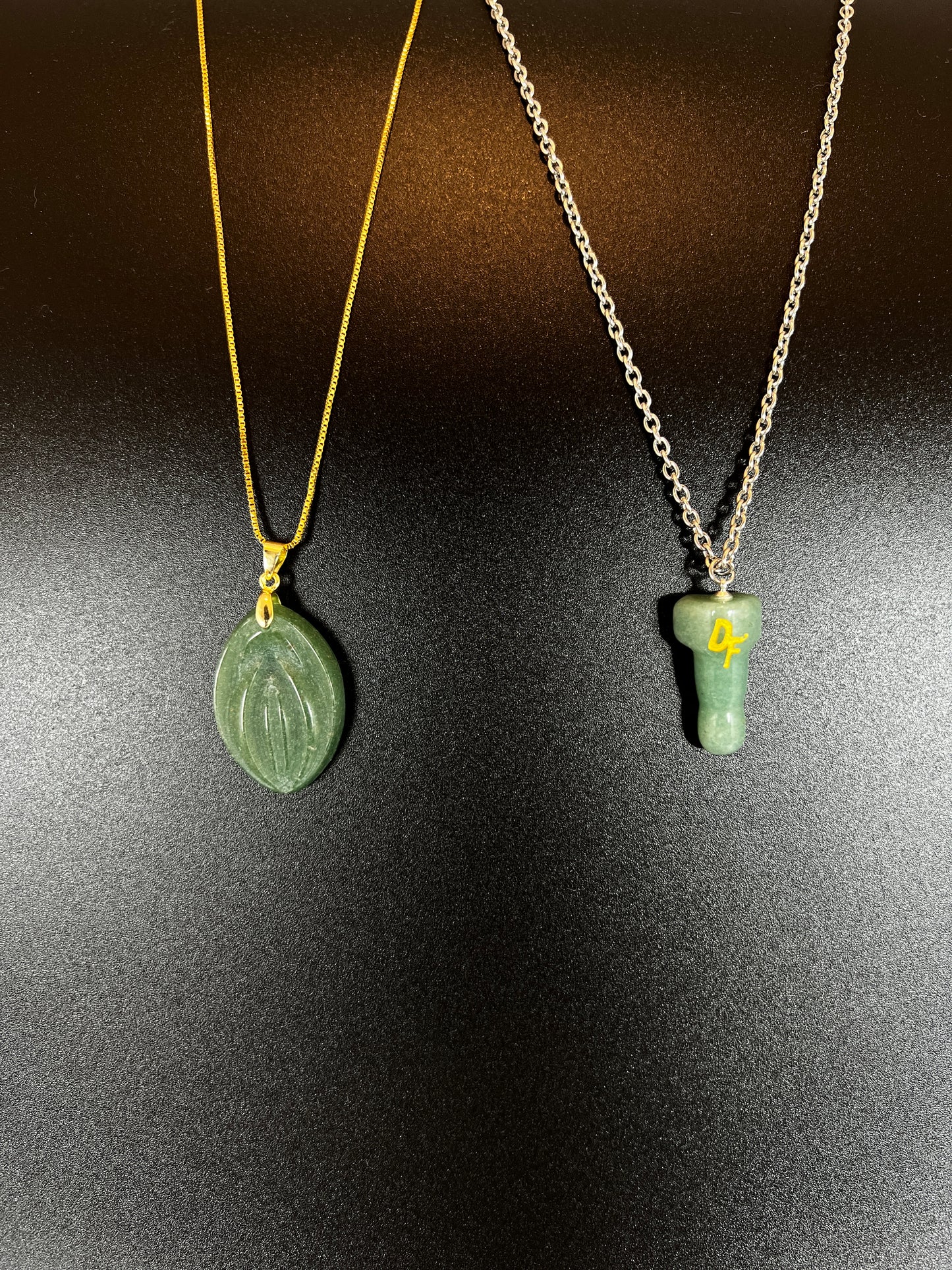 Combo halsband av halvädelsten - Dick & Fiffi