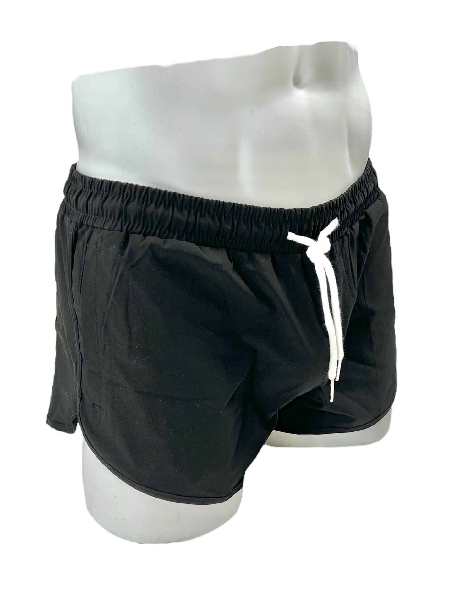 Shorts or swimming shorts with short legs in beige, black or navy