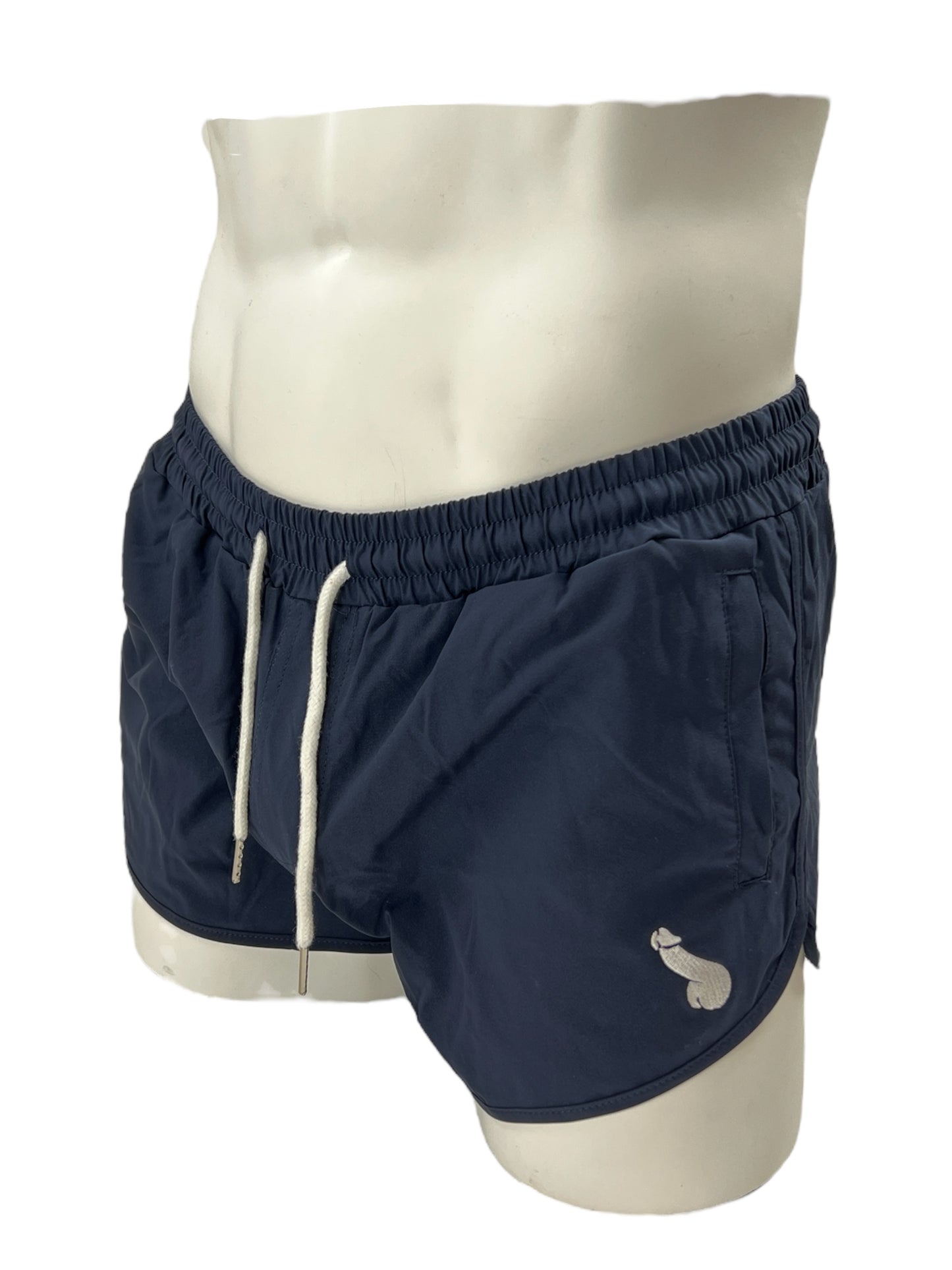 Shorts or swimming shorts with short legs in beige, black or navy