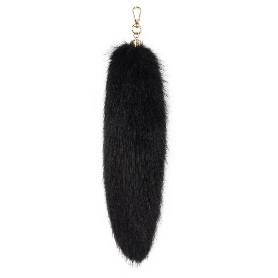 Puppy play tail, svart svans för puppyplay